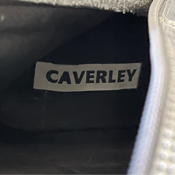 Anthropologie Caverley Oscar Metallic Silver Leather Slim Calf Tall Boot Size 39 - Picture 8 of 16